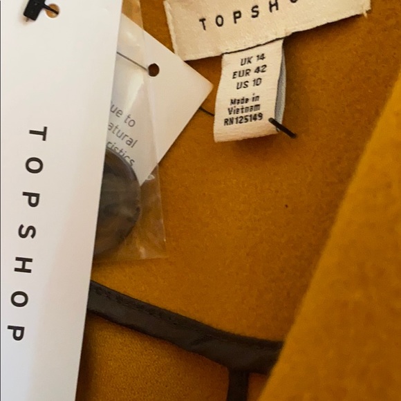 TOPSHOP Carly Slouch Coat - Picture 9 of 12